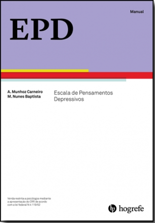 EPD - ESCALA DE PENSAMENTOS DEPRESSIVOS - COLEÇÃO