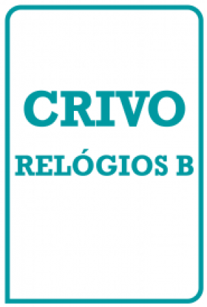 TESTE DOS RELÓGIOS FORMA B - CRIVO